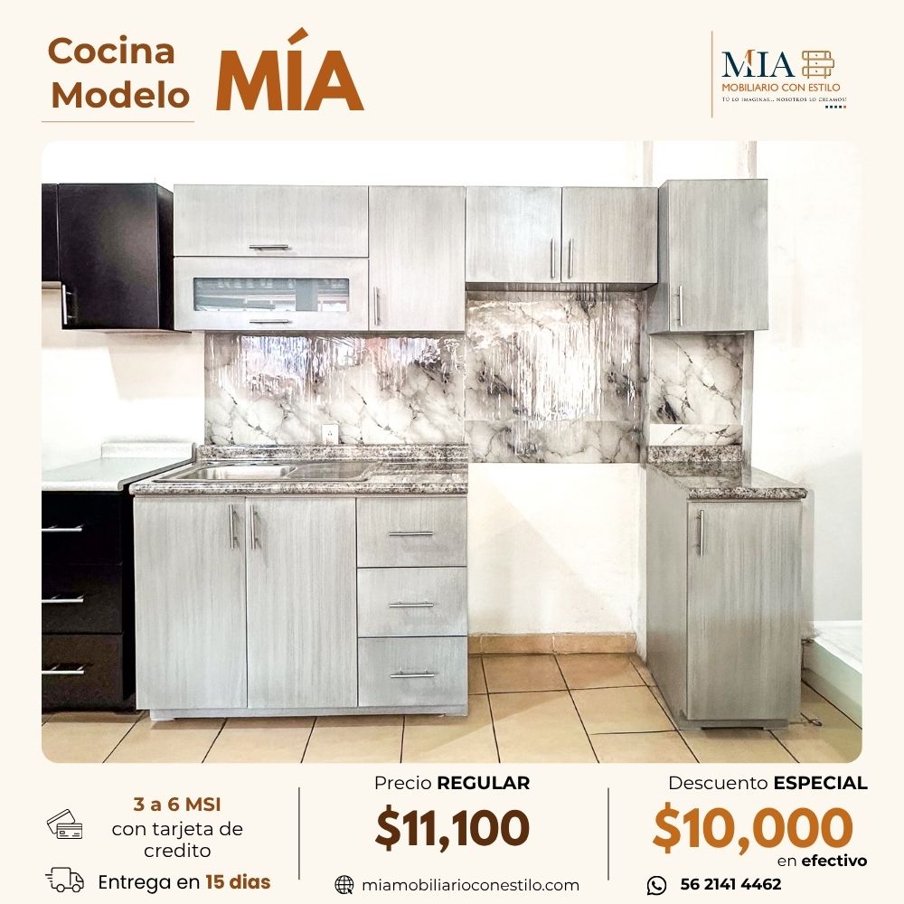 Cocina Mía 2.40 m