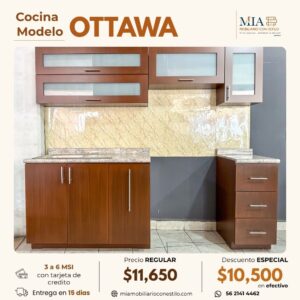 Cocina Ottawa 2.40 m lineales