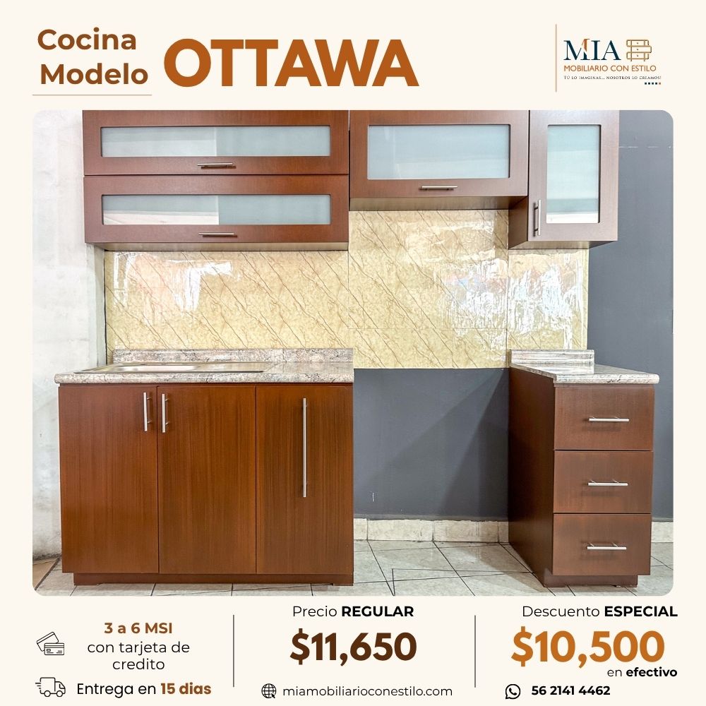Cocina Ottawa 2.40 m lineales